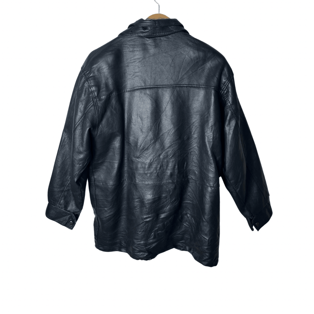 Vintage Genuine Leather Jacket Large - Funkify