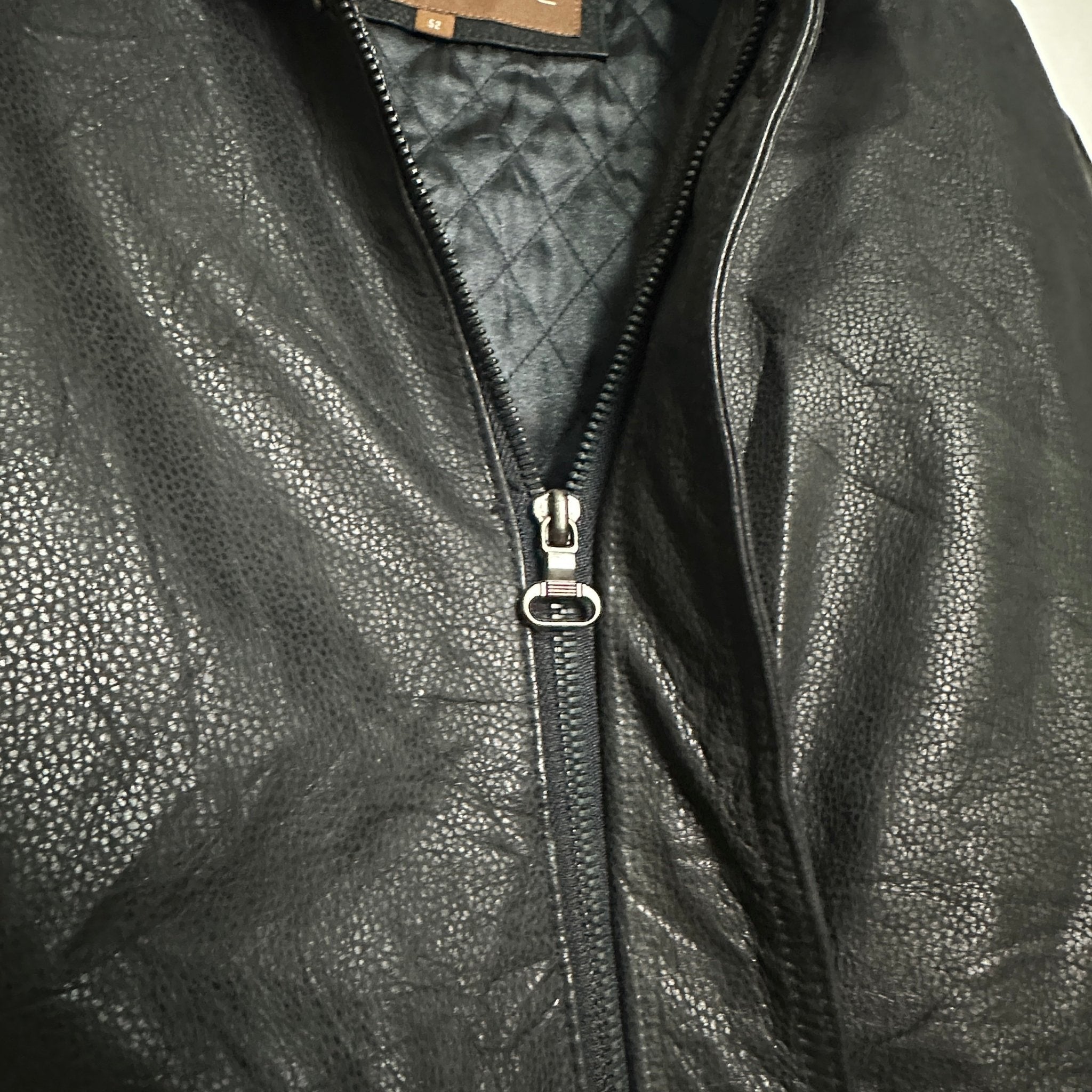 Vintage Genuine Leather Jacket Large - Funkify