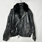 Vintage Genuine Leather Jacket Large - Funkify