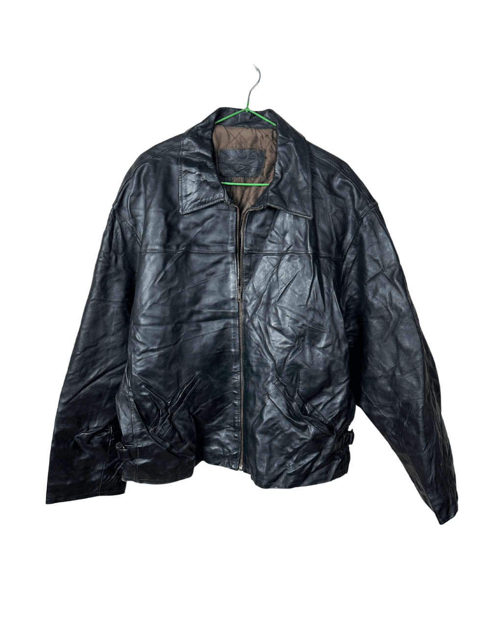 Vintage Genuine Leather Jacket Large - Funkify