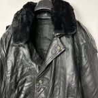 Vintage Genuine Leather Jacket Large - Funkify