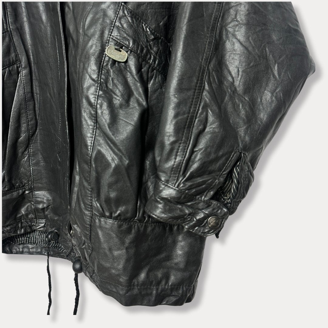 Vintage Genuine Leather Jacket Large / XL - Funkify