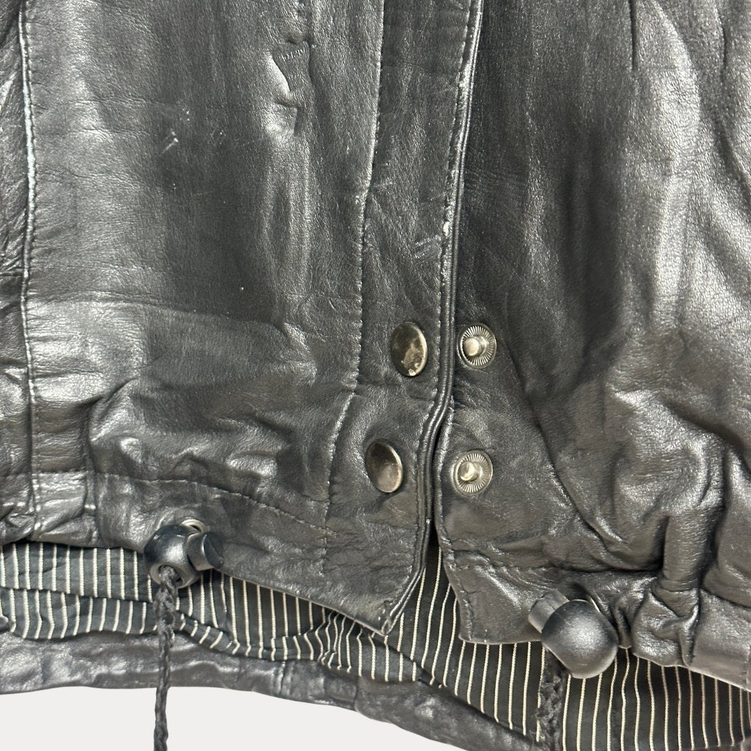 Vintage Genuine Leather Jacket Large / XL - Funkify