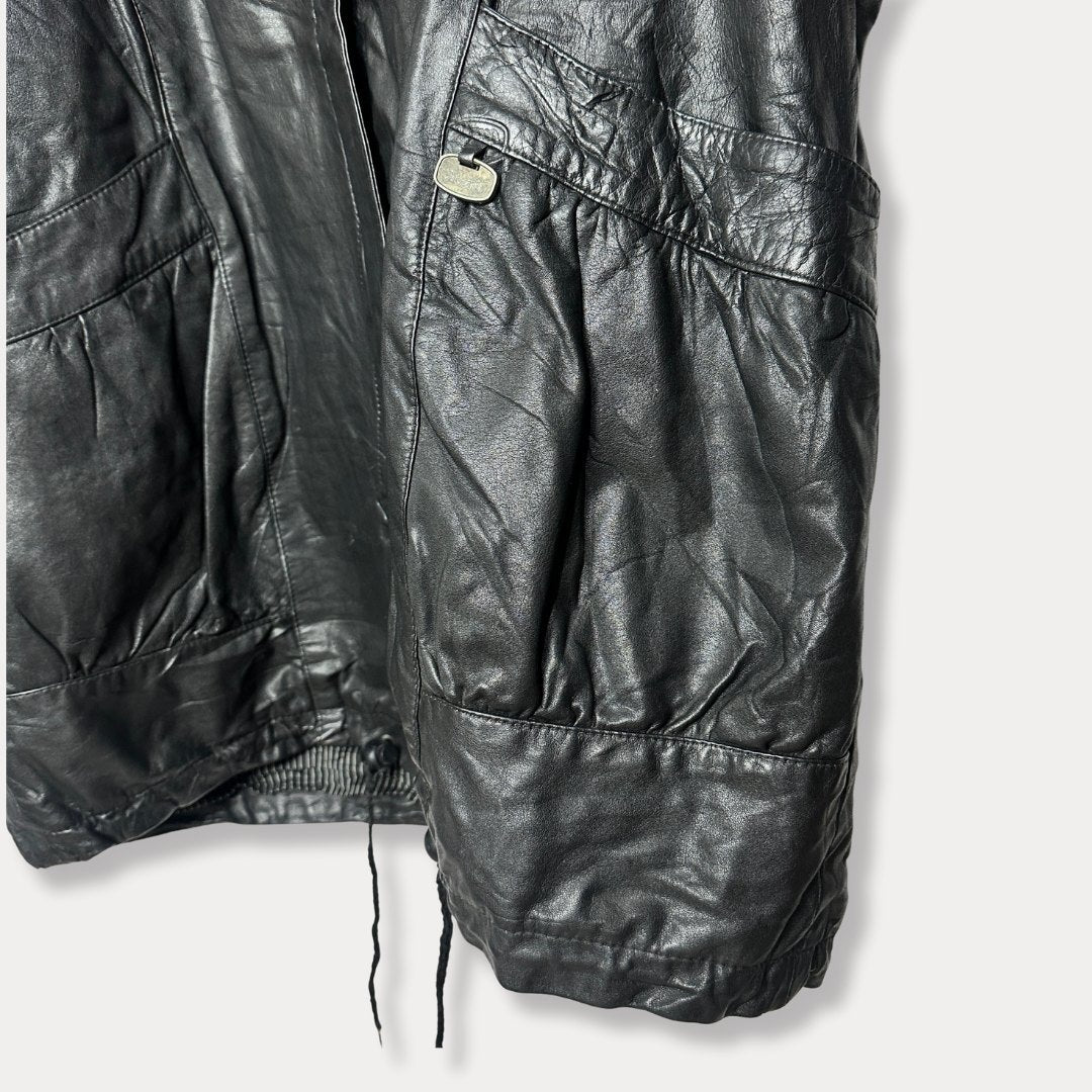 Vintage Genuine Leather Jacket Large / XL - Funkify