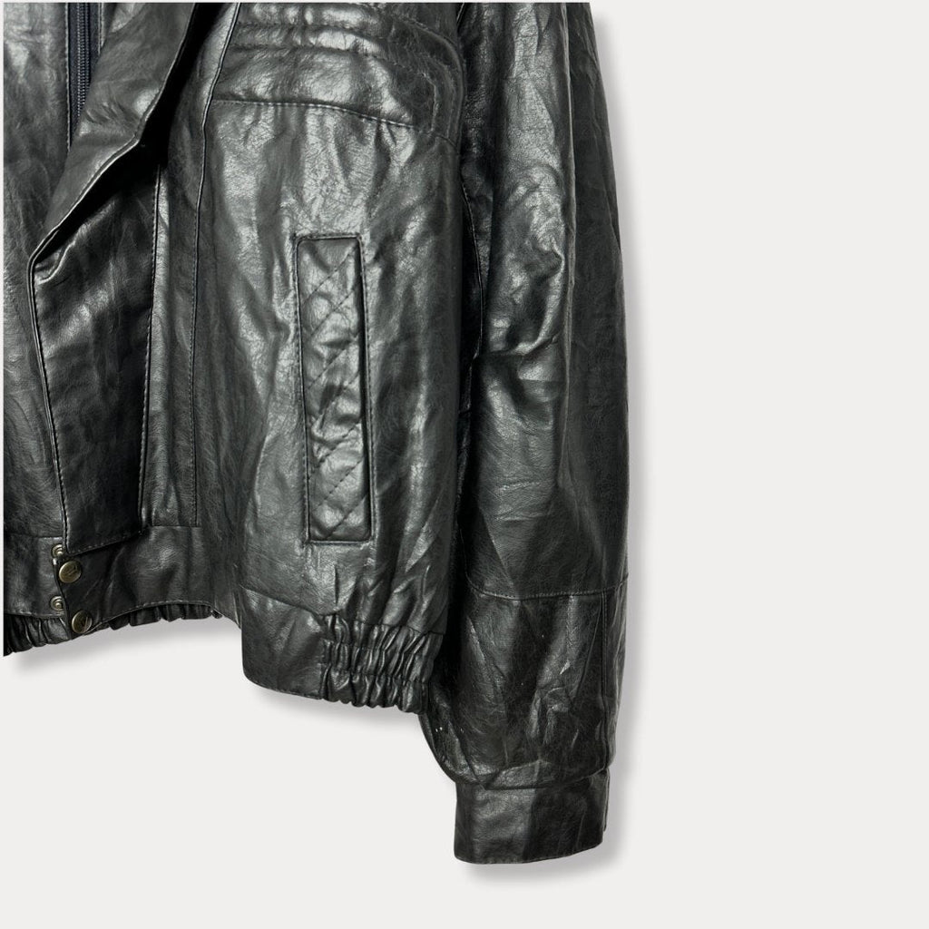 Vintage Genuine Leather Jacket Medium - Funkify