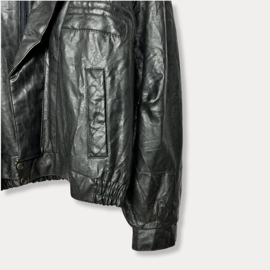 Vintage Genuine Leather Jacket Medium - Funkify