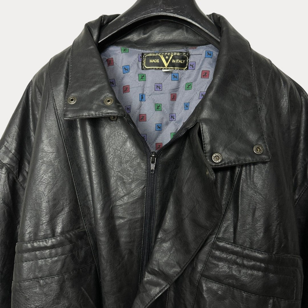Vintage Genuine Leather Jacket Medium - Funkify