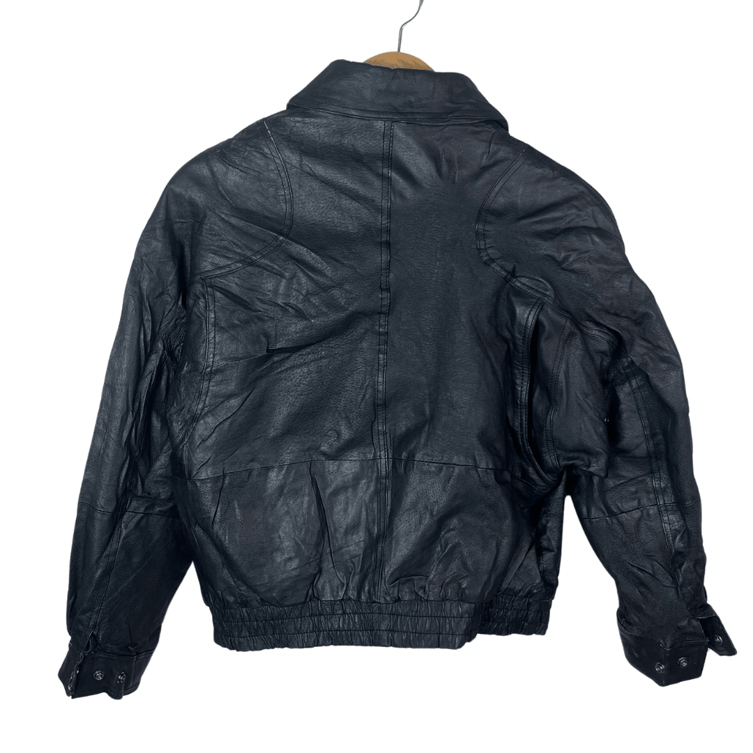 Vintage Genuine Leather Jacket Medium - Funkify