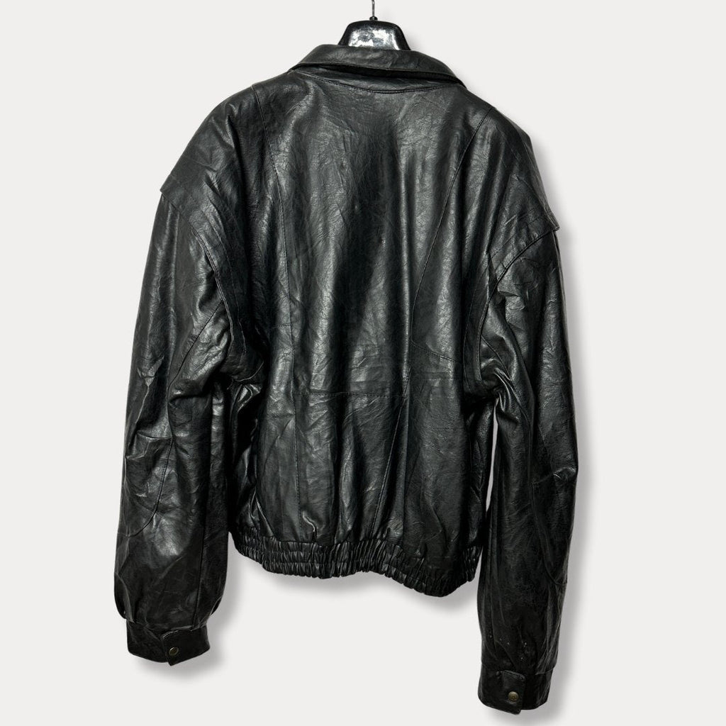 Vintage Genuine Leather Jacket Medium - Funkify