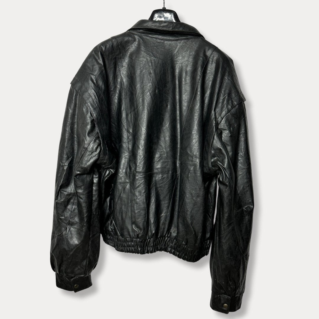 Vintage Genuine Leather Jacket Medium - Funkify