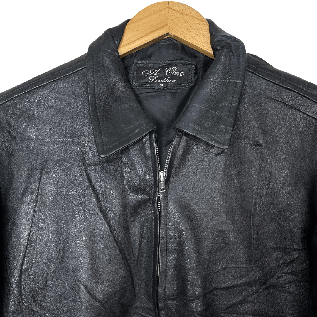 Vintage Genuine Leather Jacket Medium - Funkify