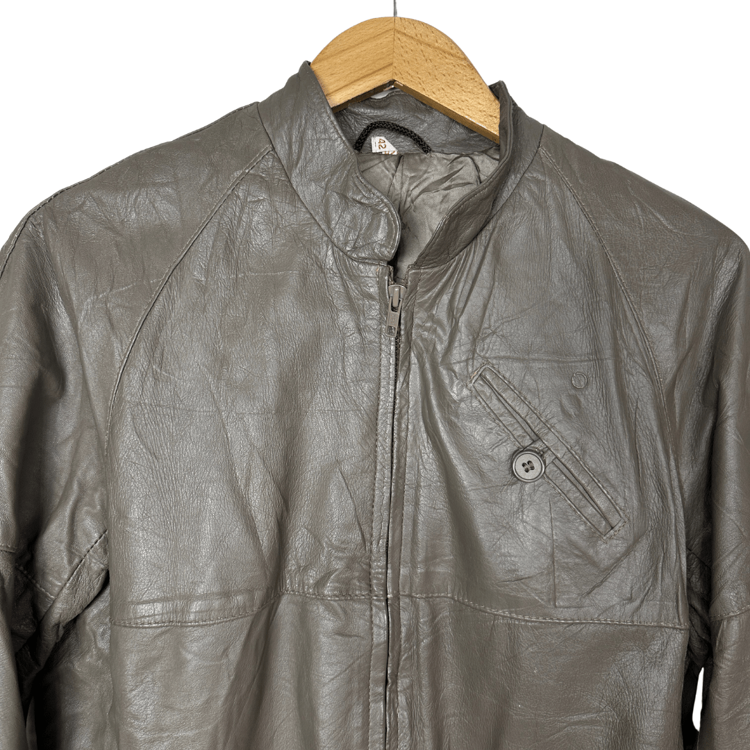 Vintage Genuine Leather Jacket Medium - Funkify