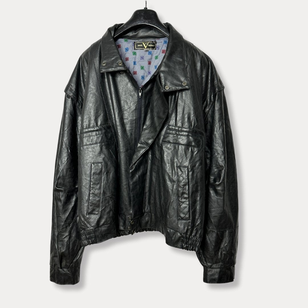 Vintage Genuine Leather Jacket Medium - Funkify