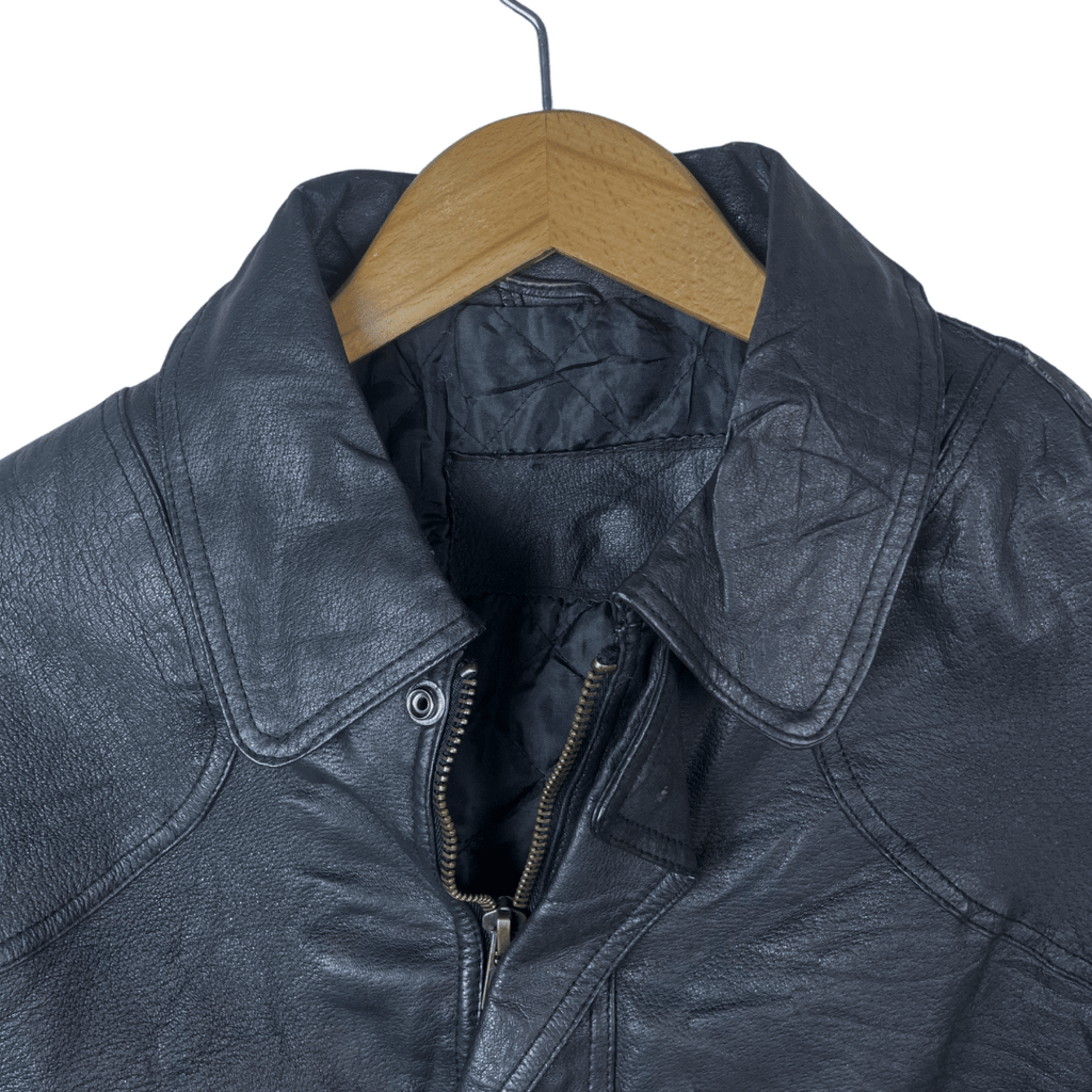 Vintage Genuine Leather Jacket Medium - Funkify