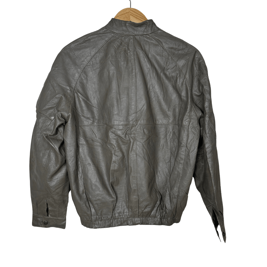 Vintage Genuine Leather Jacket Medium - Funkify