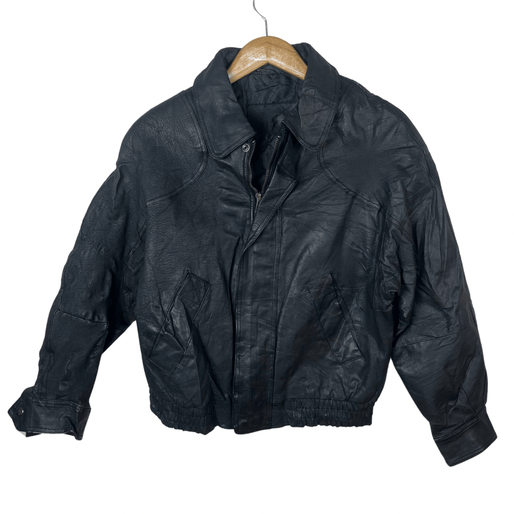 Vintage Genuine Leather Jacket Medium - Funkify