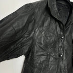Vintage Genuine Leather Jacket Small/ Medium - Funkify
