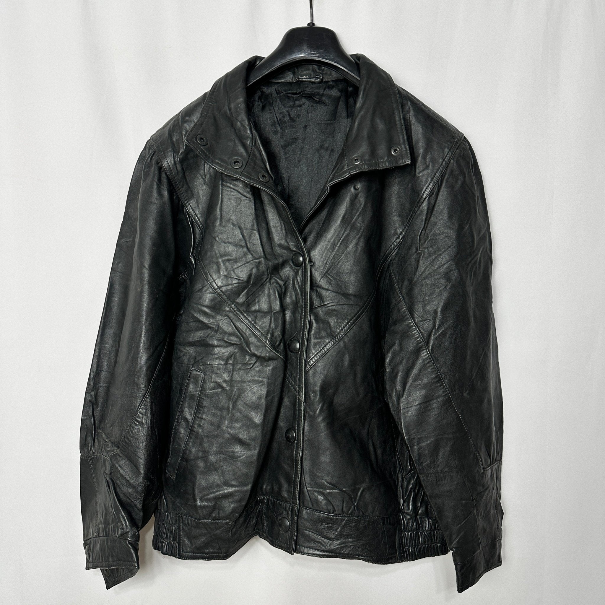 Vintage Genuine Leather Jacket Small/ Medium - Funkify