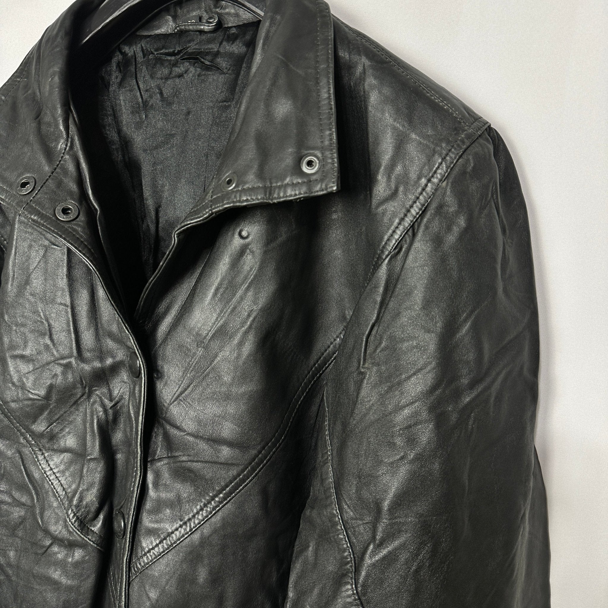 Vintage Genuine Leather Jacket Small/ Medium - Funkify
