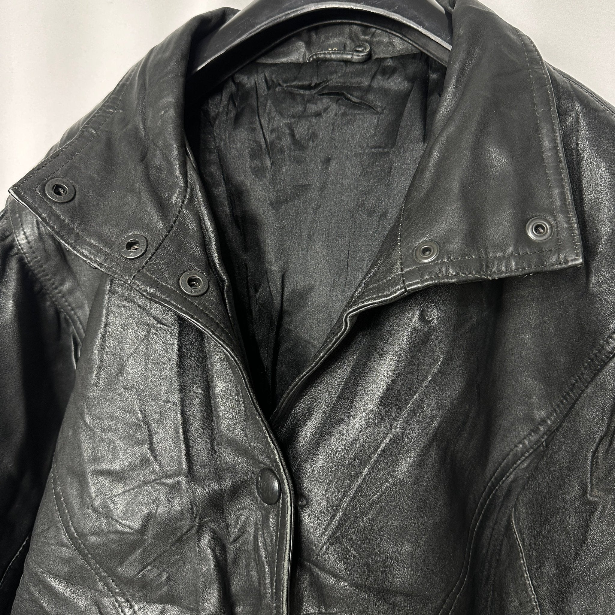 Vintage Genuine Leather Jacket Small/ Medium - Funkify