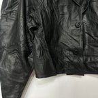 Vintage Genuine Leather Jacket Women's Large - Funkify
