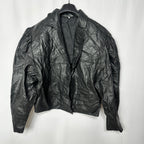 Vintage Genuine Leather Jacket Women's Large - Funkify