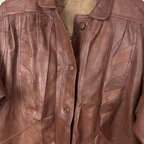Vintage Genuine Leather Jacket XL - Funkify