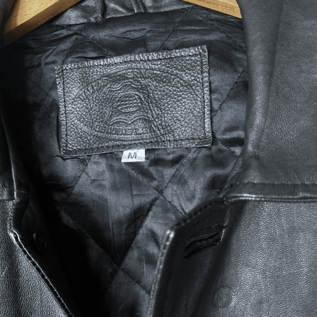 Vintage Genuine Leather Jacket XL - Funkify