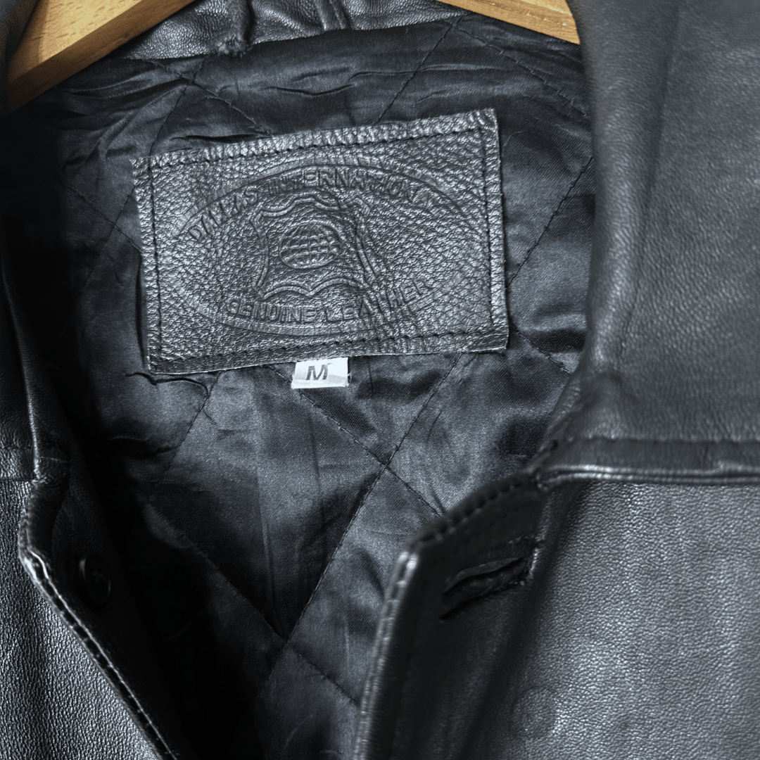 Vintage Genuine Leather Jacket XL - Funkify