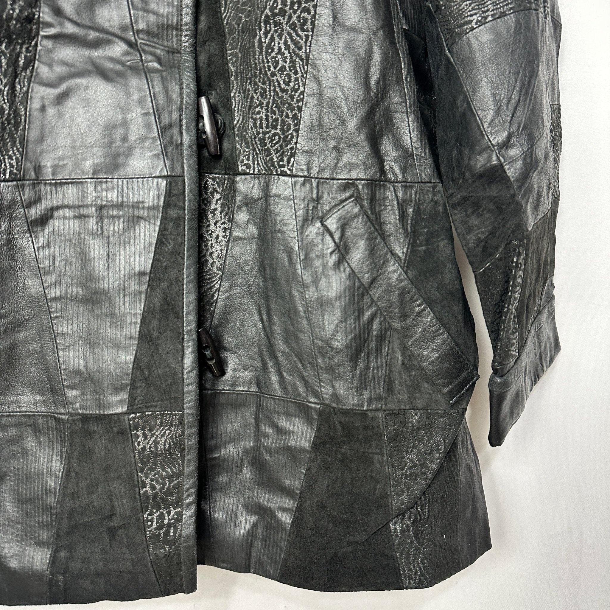 Vintage Genuine Leather Jacket XL - Funkify