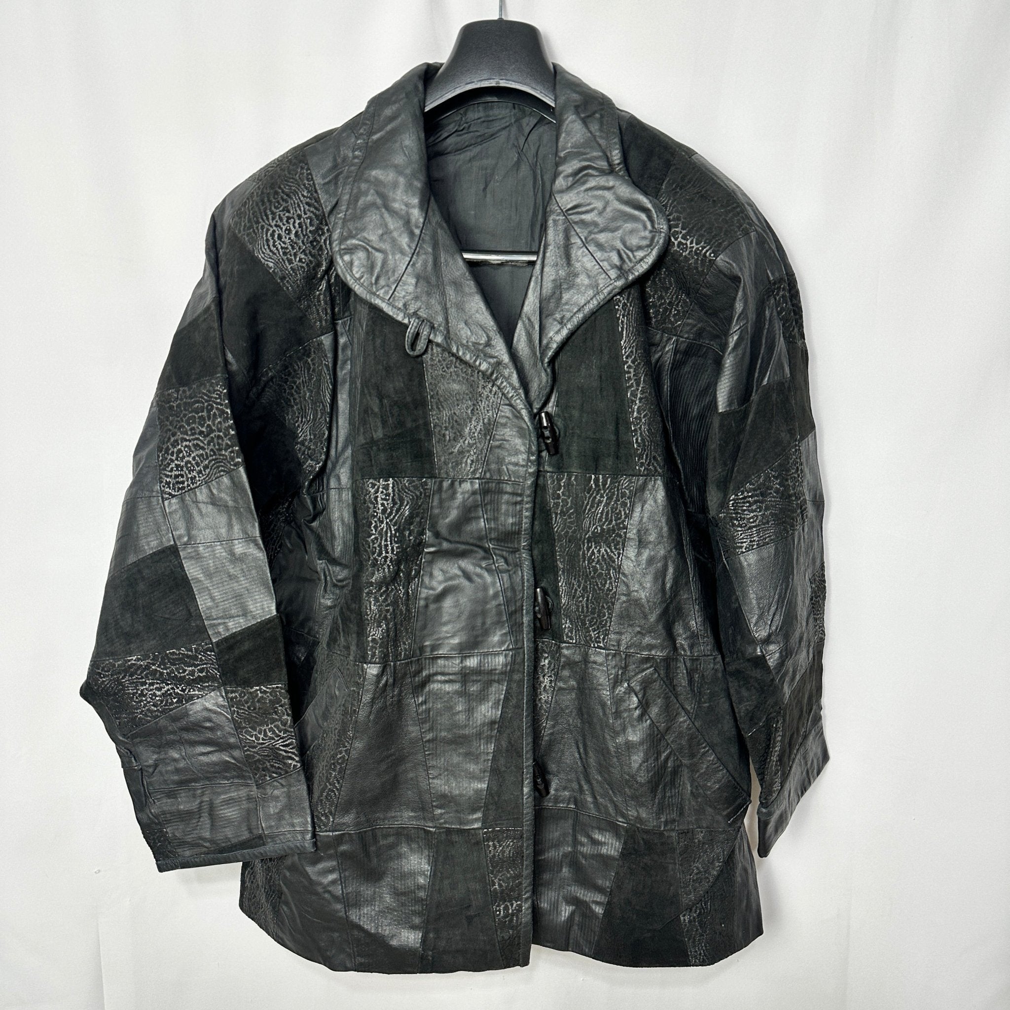 Vintage Genuine Leather Jacket XL - Funkify