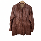 Vintage Genuine Leather Jacket XL - Funkify
