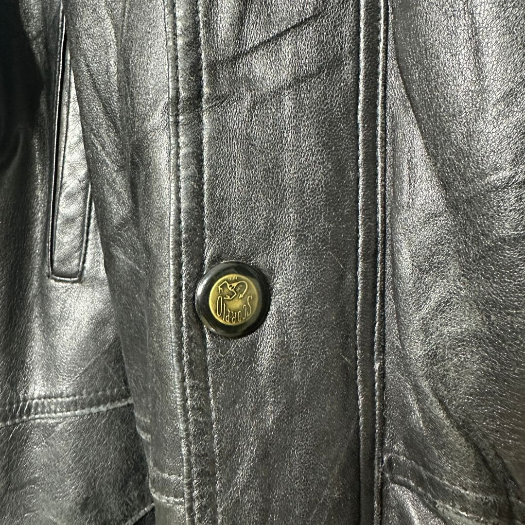 Vintage Genuine Leather Jacket XL - Funkify