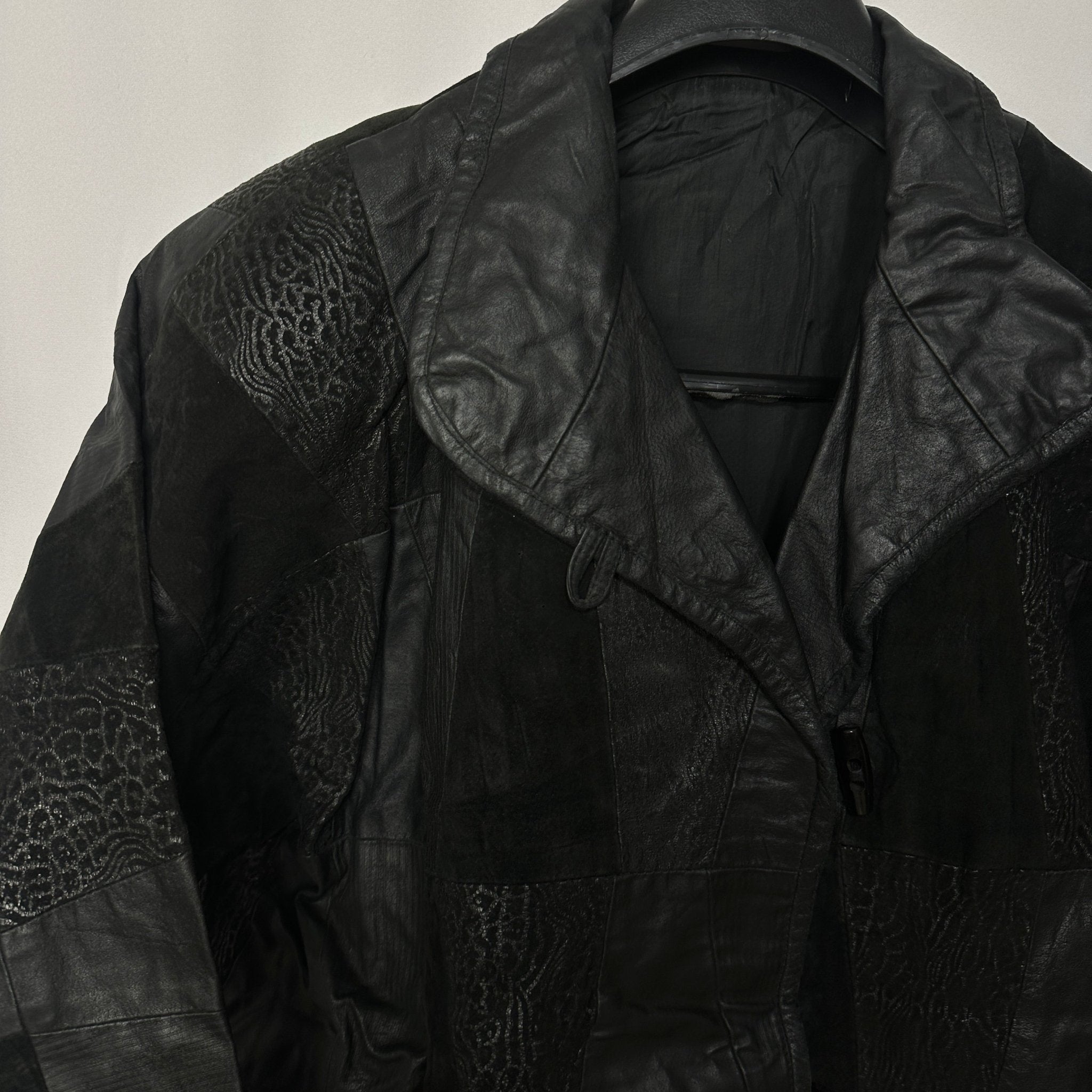 Vintage Genuine Leather Jacket XL - Funkify