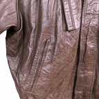 Vintage Genuine Leather Jacket XL - Funkify