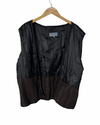 Vintage Genuine Leather Per L’Uomo Jacket and Removable Vest Lining 2XL - Funkify