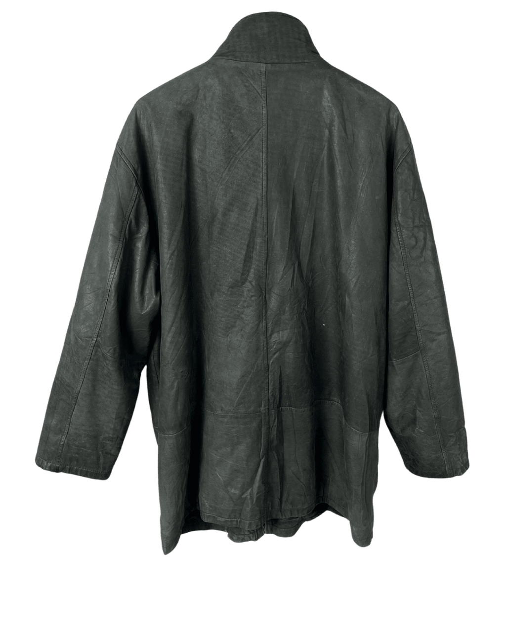 Vintage Genuine Leather Per L’Uomo Jacket and Removable Vest Lining 2XL - Funkify