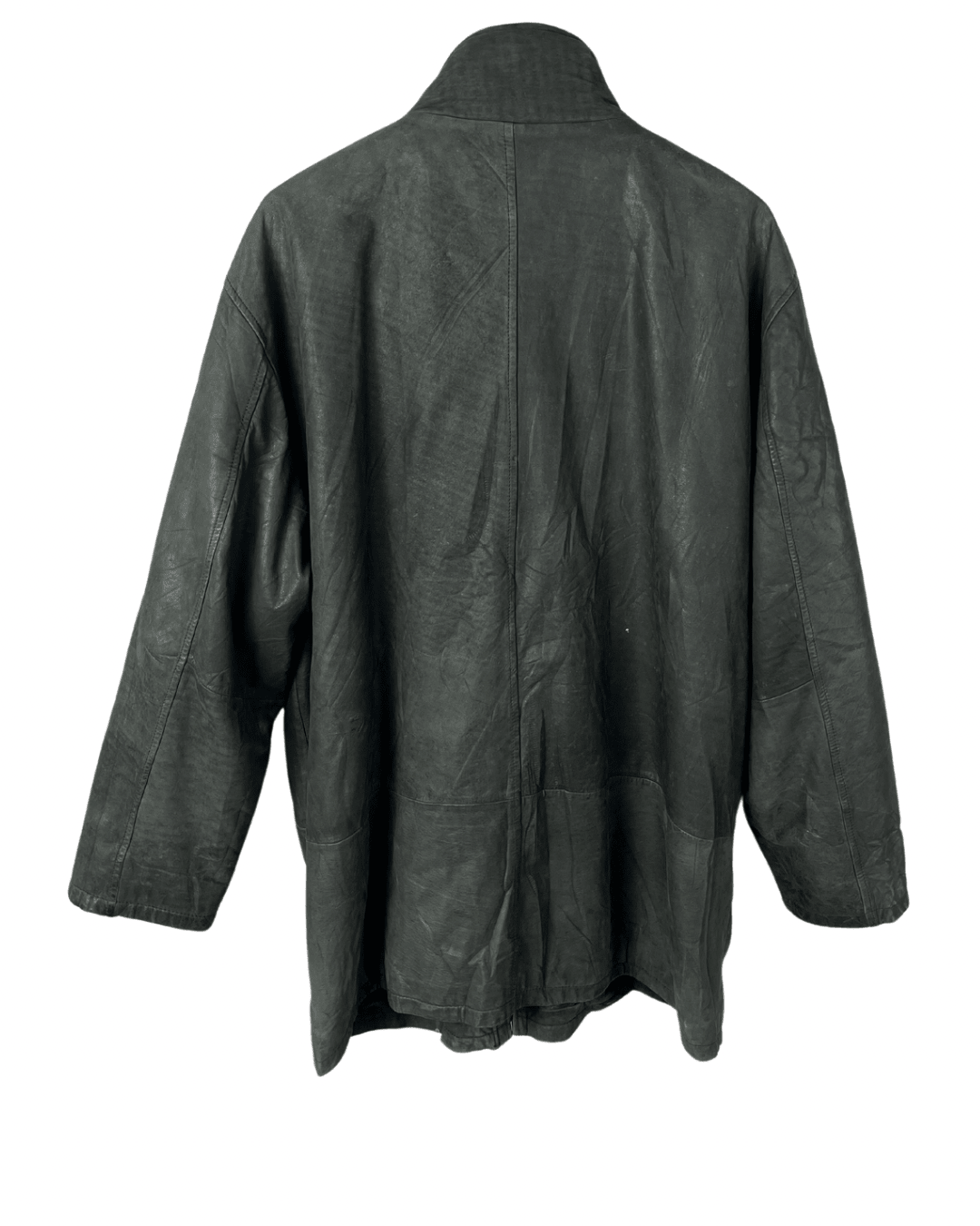 Vintage Genuine Leather Per L’Uomo Jacket and Removable Vest Lining 2XL - Funkify