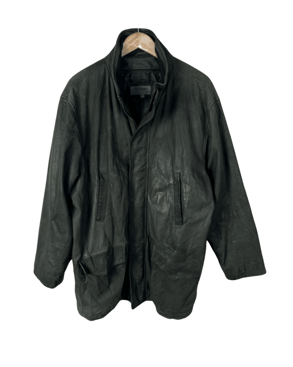 Vintage Genuine Leather Per L’Uomo Jacket and Removable Vest Lining 2XL - Funkify