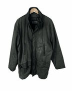 Vintage Genuine Leather Per L’Uomo Jacket and Removable Vest Lining 2XL - Funkify