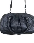 Vintage Genuine Leather Satchel Crossbody Bag - Funkify