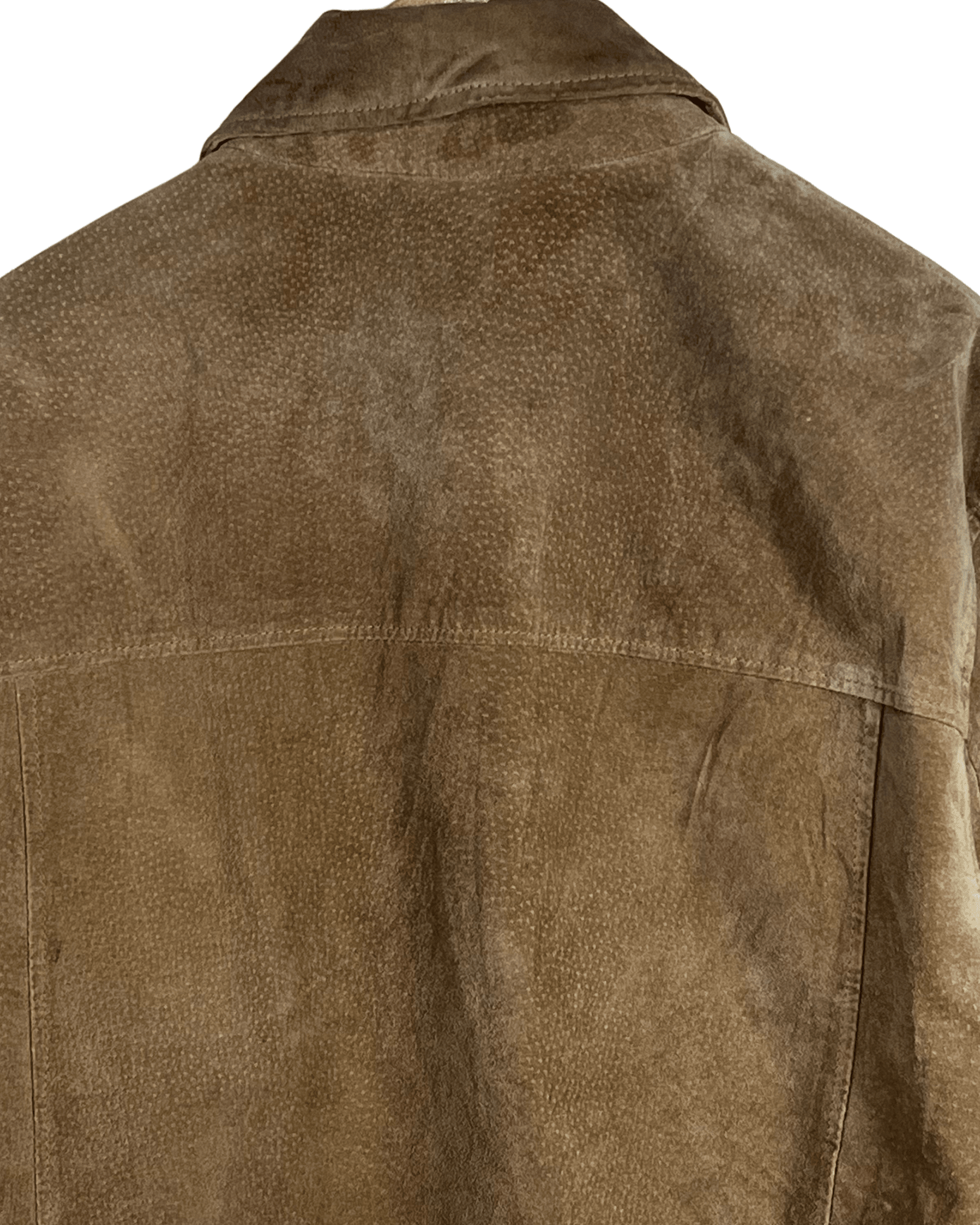 Vintage Genuine Leather Suede Jacket Large - Funkify