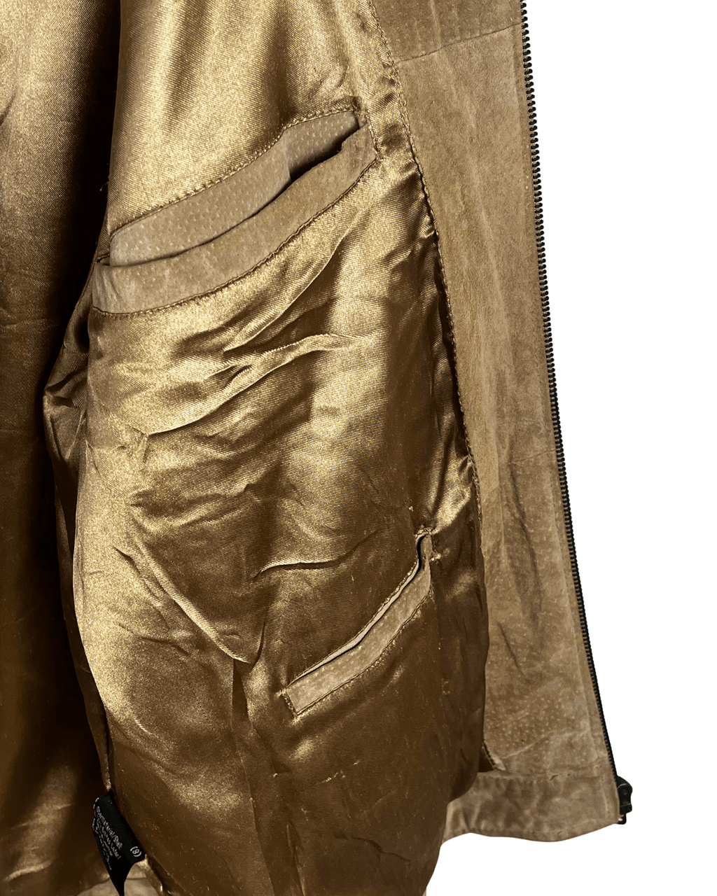 Vintage Genuine Leather Suede Jacket Large - Funkify