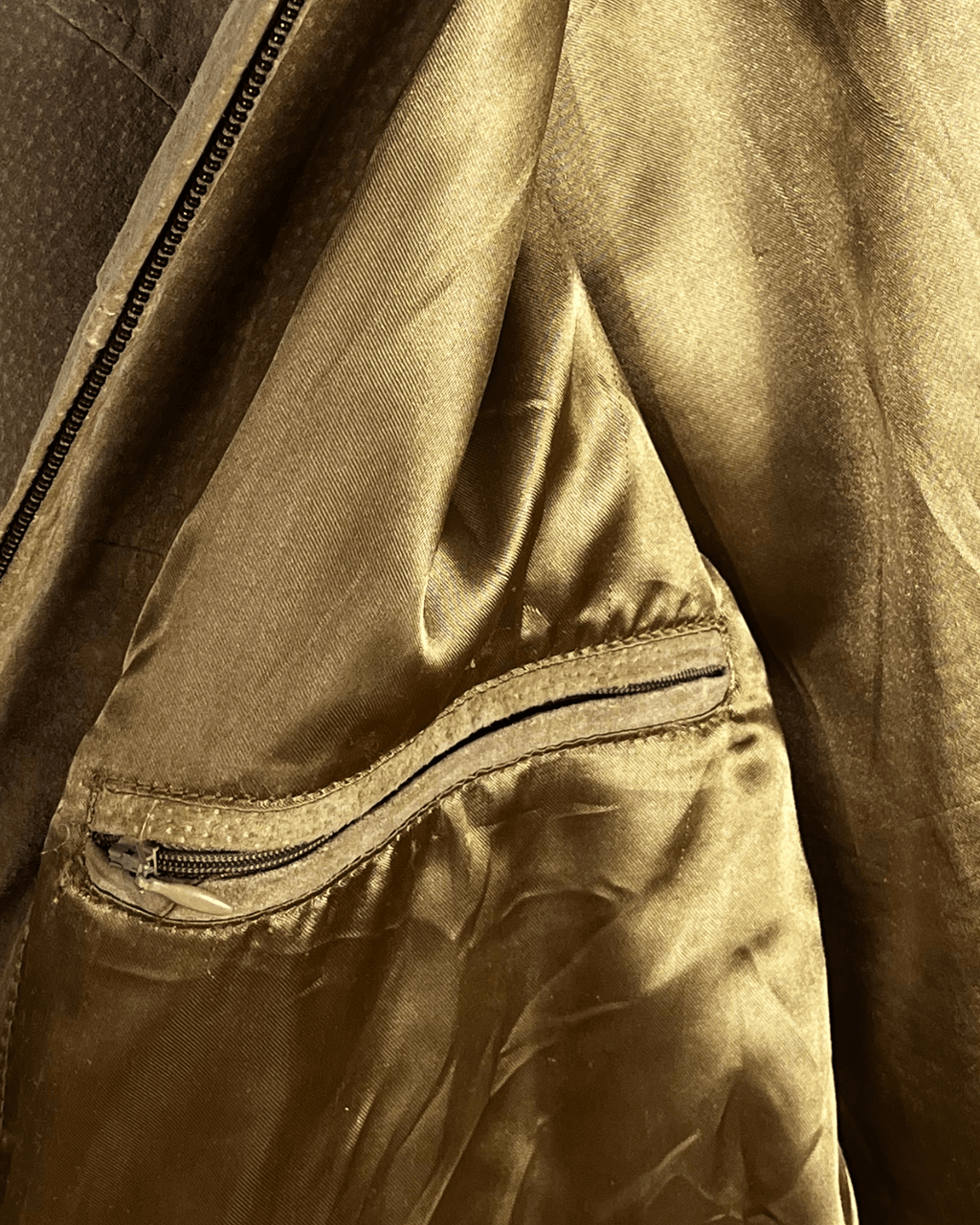 Vintage Genuine Leather Suede Jacket Large - Funkify