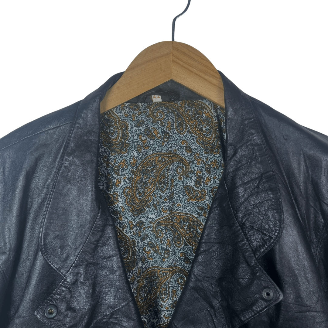 Vintage Genuine Leather Women’s Jacket Large - Funkify