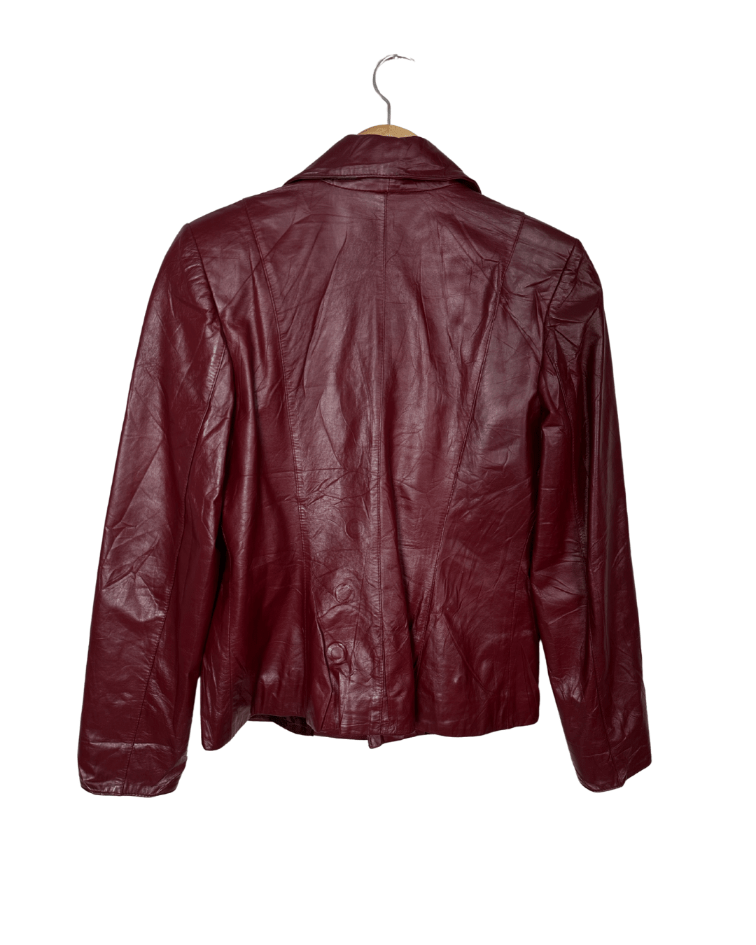 Vintage Genuine Leather Women's Jacket - Medium - Funkify