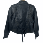 Vintage Genuine Leather Women's Jacket Small - Funkify