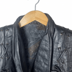 Vintage Genuine Leather Women's Jacket Small - Funkify