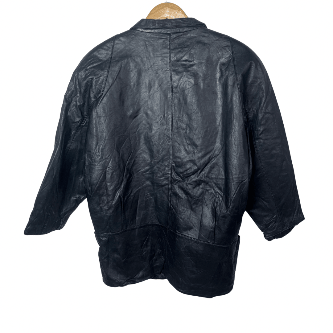 Vintage Genuine Leather Women's Jacket XL - Funkify