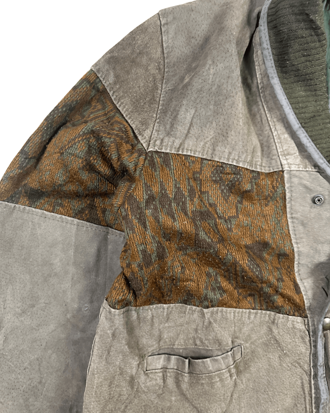 Vintage Genuine Suede Leather Bomber Jacket - Funkify
